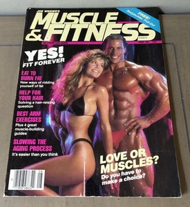 Mike Quinn/Lori Leonelli - Muscle & Fitness Bodybuilding Magazine - August 1989 - Picture 1 of 3