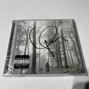 Taylor Swift Signed Folklore CD Album Autographed New Sealed - Picture 1 of 4
