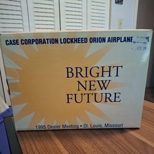 Case Corporation Lockheed Orion Airplane Bank - Picture 1 of 3