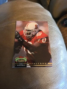1992 Stadium Club Bob Whitfield Rookie Atlanta Falcons #553 - Picture 1 of 2