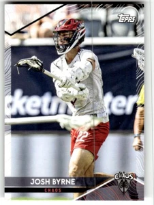 2022 Topps Premier Lacrosse League PLL card JOSH BYRNE 60 - Picture 1 of 2