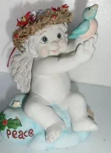 Dreamsicles Figurine Angel Cherub Peaceful Season 11839 Vintage 2000 Signed NEW - Picture 1 of 7