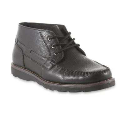 Thom McAn Men's Warren Black  Chukka Boots Shoes 37580 Size 8 Medium  - Image 1 of 4