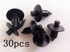 30 Push Type Clip Door Trim Moulding Retainer Rivet For Toyota For Suzuki - Picture 1 of 1