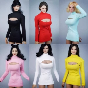 1/6 Scale Open Chest Dress Clothes For 12" Female Phicen TBL JO Figure Body Toy - Picture 1 of 13
