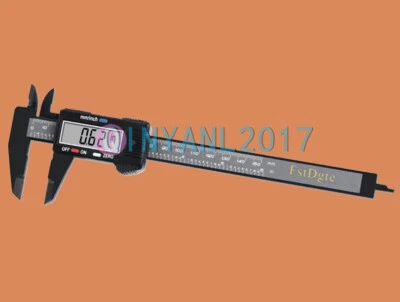 Stainless Steel Vernier Caliper Digital Electronic Gauge Micrometer 150mm/6inch - Image 1 of 4