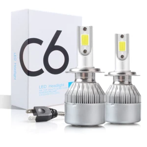 C6 H1 H3 Led Headlight Bulbs H7 LED Car Lights H4 880 H11 HB3 9005 HB4 9006 - Imagen 1 de 1