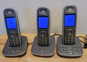 BT7500 Trio Digital Cordless Phones With Answerphone. Tested And Working. - Zdjęcie 1 z 6
