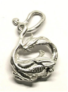STERLING SILVER DRAGON PENDANT #5G200350 - Picture 1 of 1