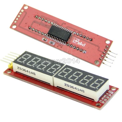 Red MAX7219 8-Digit LED Display Module Digital Tube For Arduino SPI Control - Image 1 of 4