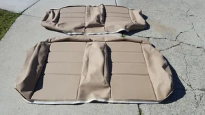 BMW E30 M3 325i 318i 325is M3 REAR SEAT UPHOLSTERY KIT GERMAN VINYL BEAUTIFU NEW - Bild 1 von 8
