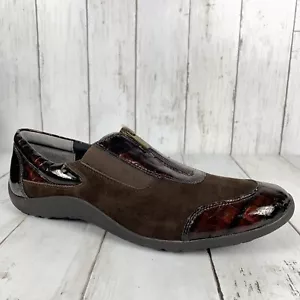 Zapatos para mujer Ros Hommerson Nadia talla 11N cuero marrón con cremallera con cierre - Imagen 1 de 7