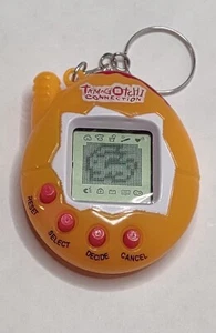 Tamagotchi Connection Orange TESTED WORKING 168 in 1 VINTAGE RETRO New Batteries - Picture 1 of 3