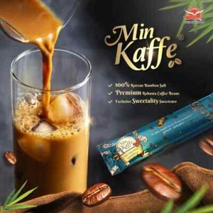 2x20 Sachet Stick Min Kaffe Coffee Natural Bamboo Salt Instant Robusta - Picture 1 of 6