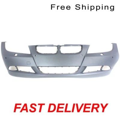 Front Bumper Cover With HLW & PDC Sensor Hole Fits BMW 323i 325i 330i BM1000177 - Image 1 of 4
