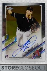 2021 Topps Chrome #RA-TW Taylor Widener Autograph Rookie RC Arizona Diamondbacks - Bild 1 von 2