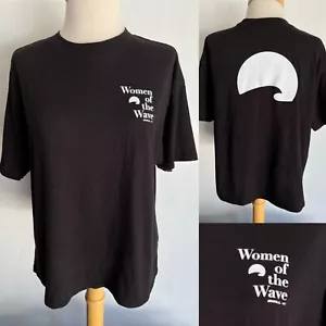 WOMEN OF THE WAVE (2019) Official Women's Boxy Crop Top O'Neill Surf T-Shirt XL - Picture 1 of 6