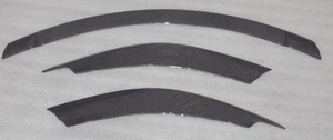 Cubierta de faros de fibra de carbono real tapa para Honda 2015 Civic Type-R FK2 - Imagen 1 de 4