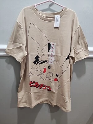 BOYS OLD NAVY POKEMON PIKACHU GRAPHIC DESIGN T-SHIRT SIZE XL ( 14 / 16 ) NEW - Image 1 of 4