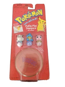 Pokemon Roll& Play Stampers Vintage - Picture 1 of 2