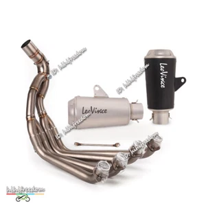 Puntas silenciador tubo de escape eslabón delantero de escape para Honda CBR650R CBR650F CB650R 2014-2024 - Imagen 1 de 14