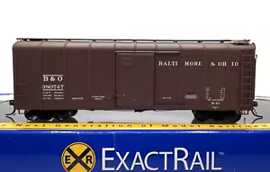 HO EXACTRAIL EPS-90053-7 M-53 WAGONTOP BOXCAR BALTIMORE & OHIO B&O # 380747 - Picture 1 of 2