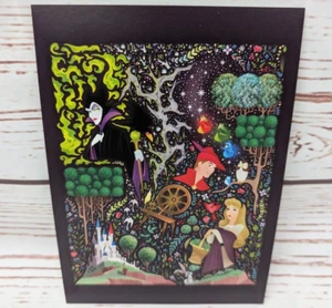 Postal de la Galería Disney WonderGround La Bella Durmiente Jason Ratner Maléfica - Imagen 1 de 4