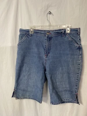 Bill Blass Jeans Women's Size 14 Stretch Bermuda Jeans Shorts Pre-owned Foto 1 de 4