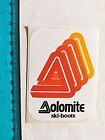 Adhesive Dolomite Ski-Boots Vintage Years 80 Old Sticker Autocollant Kleber