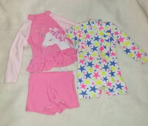Mothercare Baby Girls Swimming Costume Bundle *6-9 Months* & *18-24 Months* - Picture 1 of 8