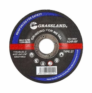 Grinding Disc, Steel Grinding wheels - 4-1/2" x 1/4" x 7/8" - T27 - Picture 1 of 5