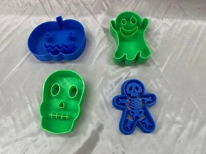 Halloween Cookie Cutters Set of 4 - Picture 1 of 5