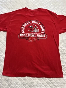 Georgia Bulldogs Rose Bowl Game 2018 Tee Short Xl - Bild 1 von 9