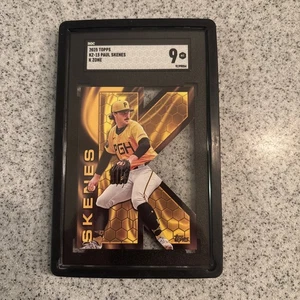 2025 Topps Paul Skenes K-Zone KZ-15 SGC Graded 9 - Picture 1 of 3