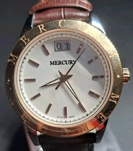 Armbanduhr Unisex Quarzuhr Mercury Swiss Made - Picture 1 of 7