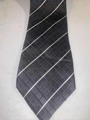 Vintage Sean John Purple Floral Print %100 Silk Tie - Imagem 1 de 4