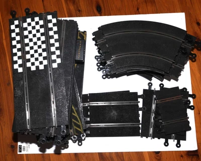 Scalextric Classic Track Huge Bundle, Job Lot 45 Pieces - image 1 of 4