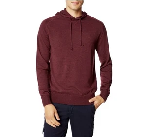 Good Man Pullover Hoodie Herren klein Wollmischung leicht weinrot weinrot - Bild 1 von 10