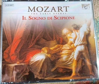 W.A. Mozart: Il Sogno Di Scipione, frühe Oper, Musica Ad RHENUM, WENTZ, 2 CD Box - Bild 1 von 3