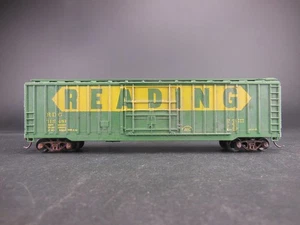 HO SCALE WEATHRED CUSTOM DECORATED RDG 115481 READING 50' BOX CAR - Picture 1 of 4