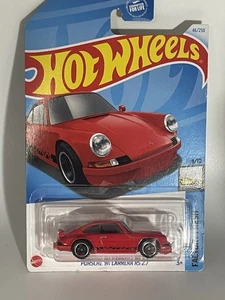 2021 Mattel HOT WHEELS Red Porsche 911 Careers RS 2.7 Toy Car Factory Fresh - Picture 1 of 4