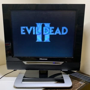 Hisense LCD1504US 15” LCD Color TV Portable Gaming Television - Tested/Working - Picture 1 of 4