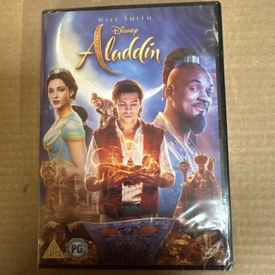 Aladdin (2019 Disney Live Action Remake) NEW SEALED DVD - Image 1 of 2