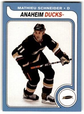 2008-09 O-Pee-Chee '79-80 Retro Mathieu Schneider #113 Anaheim Ducks - Image 1 of 2