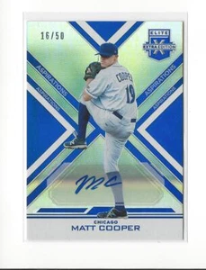 2016 Elite EE Aspirations Blue #164 Matt Cooper Rookie AUTOGRAPH White Sox /50 - Picture 1 of 1