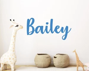 Individuell Personalisiert Wandtattoo Name Sticker Junge Wand Name Aufkleber für Wand - Bild 1 von 7