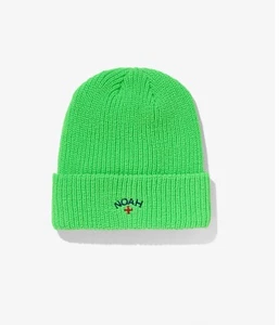 Gorro verde lima Noah Core Logo nuevo con etiquetas - Imagen 1 de 6