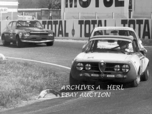 Alfa Romeo Fahrer Rafael Barrios 1972 CTO Spanien Auto Foto Rennen - Bild 1 von 1