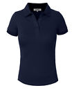 NE PEOPLE Womens Uniform Work Solid Short Sleeve Basic Pique Polo T Shirt NEWT30
