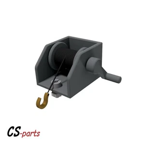 Winde Seilwinde Handwinde 1:10 / 1:12 / 1:14 / 1:16 Modellbau RC Zubehör - Imagen 1 de 2